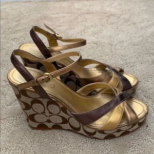 Coach wedges